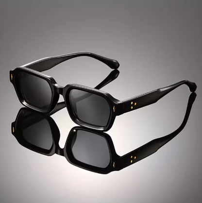 Retro Square Full-Frame Sunglasses – Stylish, Durable & Unisex