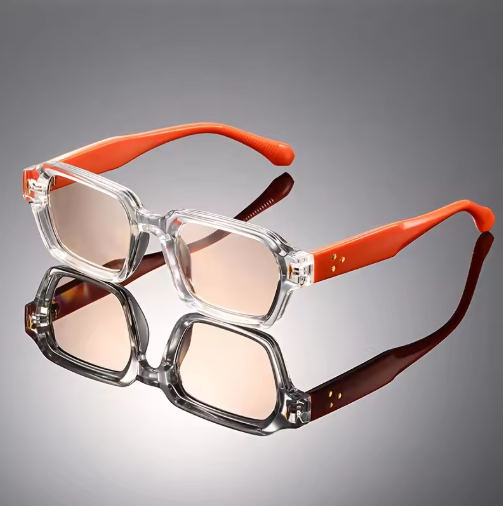 Retro Square Full-Frame Sunglasses – Stylish, Durable & Unisex
